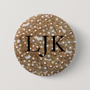 Parels Ronde Button 5,7 Cm