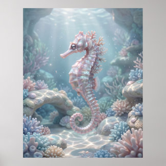 Parels Zeepaardgrot Poster