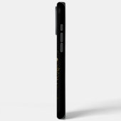Pareltjes verstopt in goudkleurig zand Case-Mate iPhone case (Achterkant / Links)