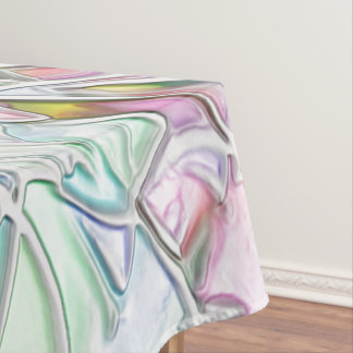 Pareltonnen of gekleurde stukken, gemengd in room tafelkleed