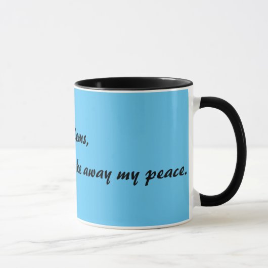 Parement des problèmes avec la tasse de café de (Droite)