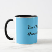 Parement des problèmes avec la tasse de café de (Gauche)