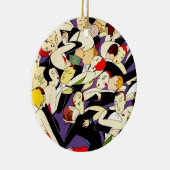  paren dansen keramisch ornament (Rechts)