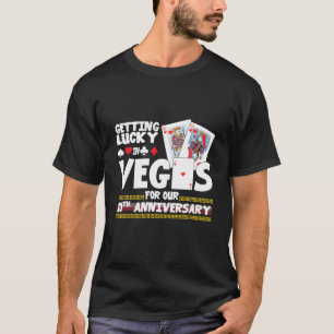Paren getrouwd 10 jaar Vegas 10e huwelijksjaar T-shirt