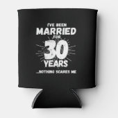 Paren getrouwd 30 jaar grappig 30ste Jubileum Blikjeskoeler (Voorkant)