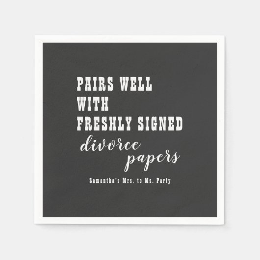 Paren Goed Scheiden Papier Zwart Net Gescheiden Pa Servet (Voorkant)