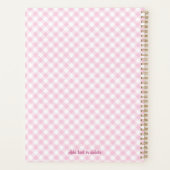 Paren goed w / terug naar school grappig roze geru planner (Achterkant)