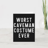 Paren Halloween Kostuum Shirten Worst Caveman Cos Kaart (Voorkant)