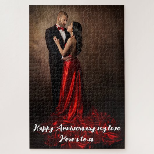 Paren Jubileum Legpuzzel (Verticaal)