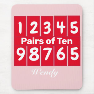 Paren van TEN Mousepad Muismat