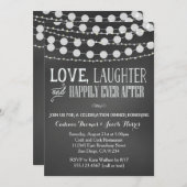 Paren vieren diner uitnodiging (Voorkant / Achterkant)