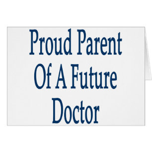 Parent fier d'un futur docteur