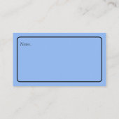 Parent, Maman Carte de visite de contact (Dos)