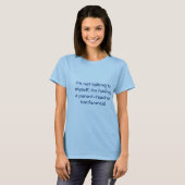 Parent-Teacher-conferentie T-shirt (Voorkant volledig)