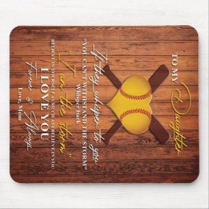 Parent To My Daughter Letter, Home Decor Muismat