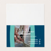 PARENTHESE Collection ARTISAN Carte de visite plié (Extérieur déplié)