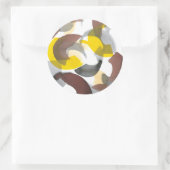 Parenthesis II Ronde Sticker (Tas)