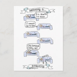 Parenting is... briefkaart