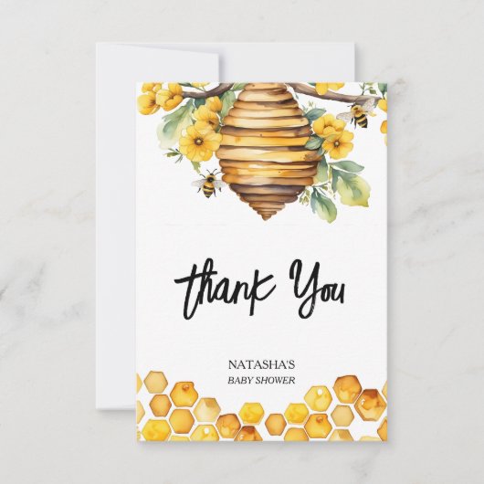 Parents à venir shower de bébé de printemps merci (Devant)