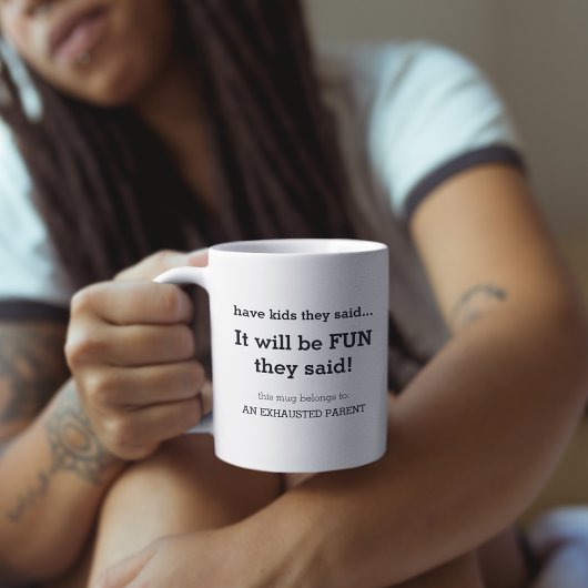 Parents amusants | Mère Père Mug personnalisée