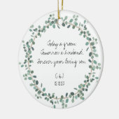 Parents de la chambre cadeau ornement - Verdure (Gauche)