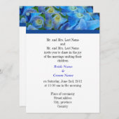 Parents de mariée et de chambre, faire-part de mar (Devant / Derrière)