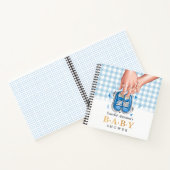 Parents Mains avec chaussures Baby shower Livre d' (Intérieur)
