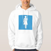 Parents Salle Signale Mens Sweat - shirt à capuche (Devant)