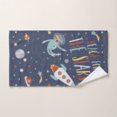 Paresse de l'espace - portée pour les étoiles - (Serviette à main)