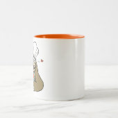 Paresse de soupe avec la tasse de casquette de (Centre)