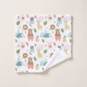 Paresse et motif d'amis (Gant de toilette)