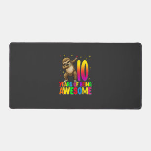 Paresseux Anniversaire 10 Ans Dabbing 10ème Annive
