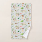 Paresseux paresseux pour enfants (Serviette à main)