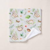 Paresseux paresseux pour enfants (Gant de toilette)
