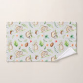 Paresseux paresseux pour enfants (Serviette à main)