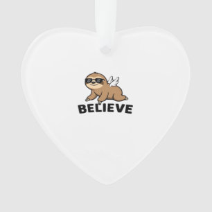 Paresseux Volant Cool Croire Drôle Motivational De