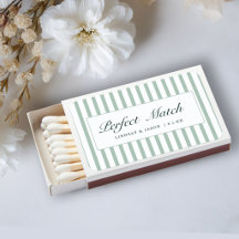 Parfait accord ! Élégantes rayures vertes et blanc