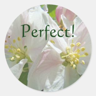Parfait ! autocollants personnalisés Fleurs de Pom