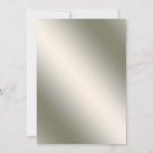 Parfait, Beau, Invitation Arbre de Noël (Dos)