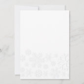 Parfait, Cool, Invitation de Noël (Dos)