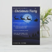 Parfait, Cool, Invitation de Noël Bleu (Debout devant)