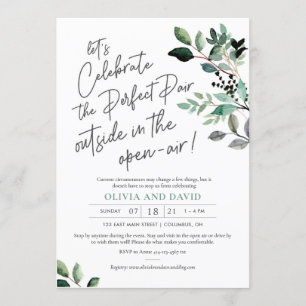 Parfait Couples Couples Douche Invitation - Verdur