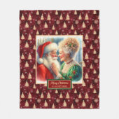 Parfait couverture de Noël Mr & Mrs Claus Holiday (Devant)