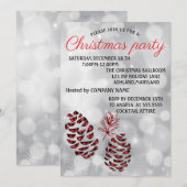 Parfait, élégant, invitation de Noël (Devant / Derrière)