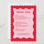 Parfait Match Bachelorette Party Invitation (Dos)