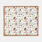 Parfait Motif de pirate polaire couverture (Devant (Horizontal))