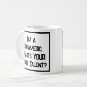 Parfait Pilote Super Talent. Café Mug (Devant gauche)