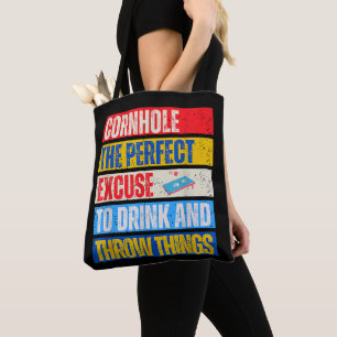 Parfait prétexte de joueur de Cornhole Sac de hari