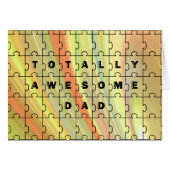 Parfait Puzzle Papa Jaune/Brown (Devant horizontal)