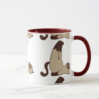 Parfaitement cosy : Mug de chat Brown pour Amoureu